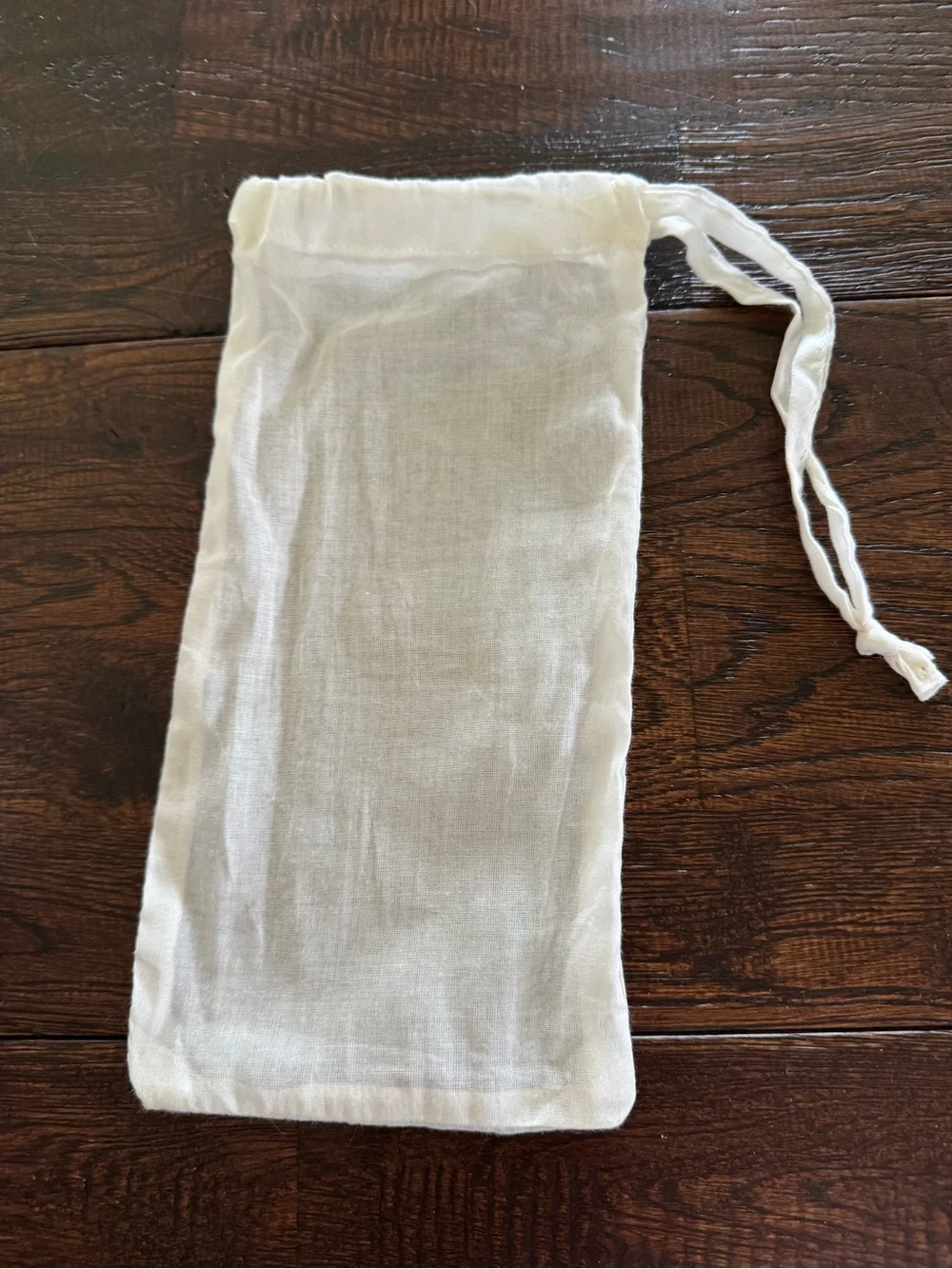 Creative Co-op Beige Bear Linen Weighted Heated Eye Mask